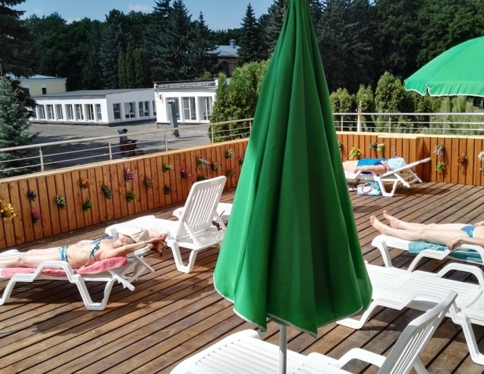 Площадка для солнечных ванн - Санаторий «им. Павлова» Ессентуки